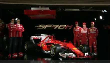 F1: benvenuta alla SF70 H in casa Ferrari
